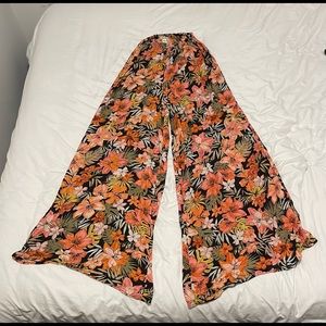 Billabong Wide Leg Floral Pants